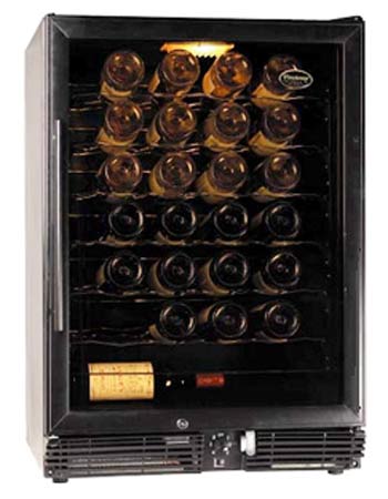 Wine Enthusiast 60 Bottle Wine Refrigerator - Black